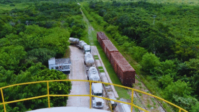 Tren de carga, con paso firme en la Chontalpa