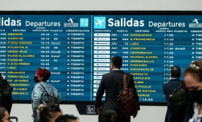 AICM anuncia incremento en el pago de la TUA sube 2.9% en vuelos nacionales y 3% en internacionales