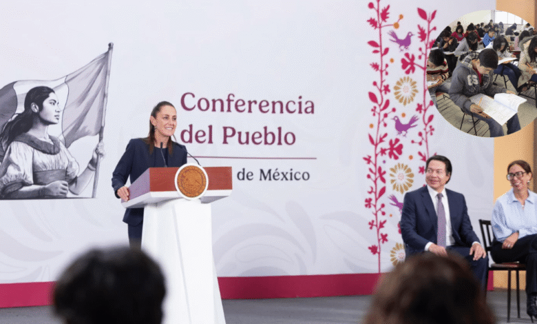 Al cierre de 2026 serán 200 mil nuevos lugares en bachillerato; 18 estados ya no realizan examen de ingreso: Claudia Sheinbaum