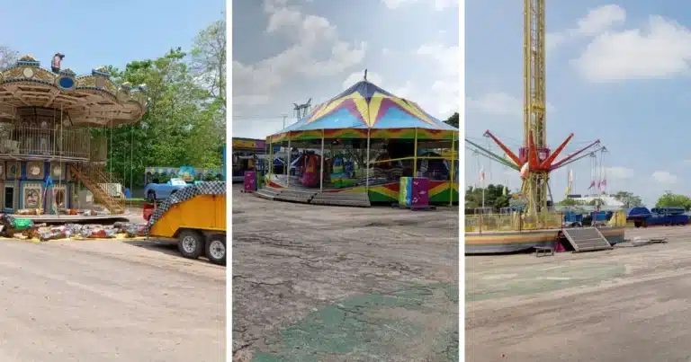 arriban los primeros juegos mecánicos al parque tabasco