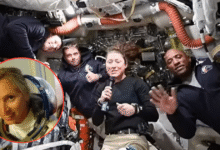 Carroll Wiseman: misión Artemis II nombra a cráter lunar, así va el viaje (Fotos de internet)