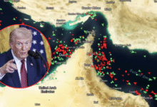 Trump amenaza con bloqueo en el Estrecho de Ormuz, eleva tensión con Irán (Fotos de internet)