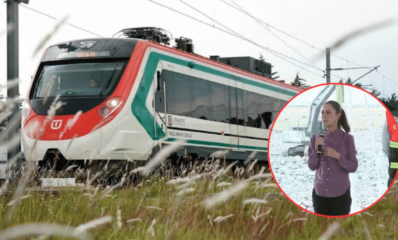 Sheinbaum supervisa obras del Tren México-Pachuca (Fotos de internet)