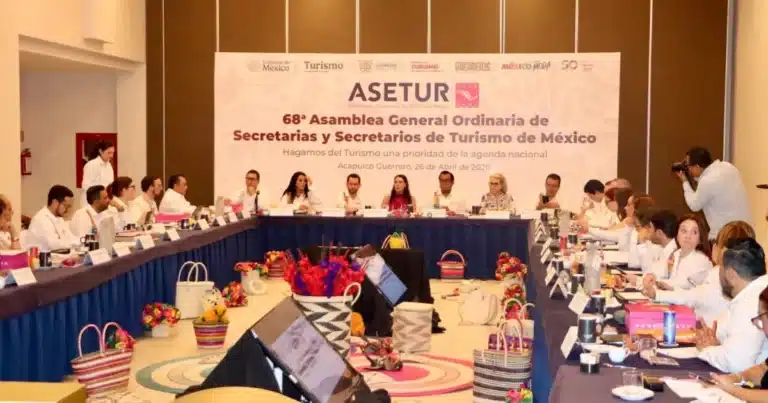 68 Asamblea General de la Asociación de Secretarios de Turismo de México ASETUR (Foto de redes sociales)