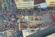 Histórica participación ciudadana en carros alegóricos (Foto de cortesía)