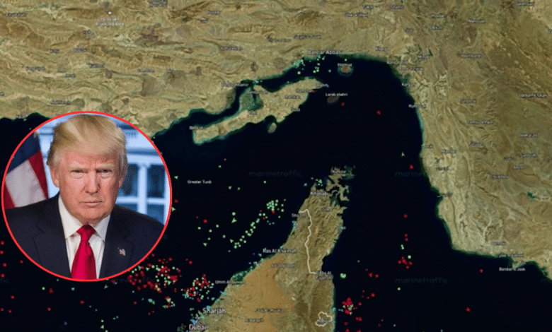 Irán vuelve a cerrar Ormuz y Trump advierte "No pueden chantajearnos" (Fotos de internet)