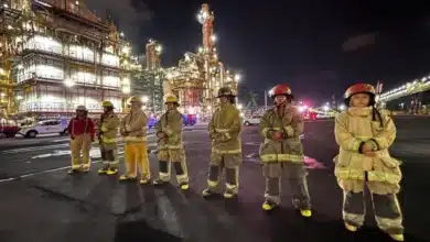 Federación y estado en constante comunicación por incendio de refinería