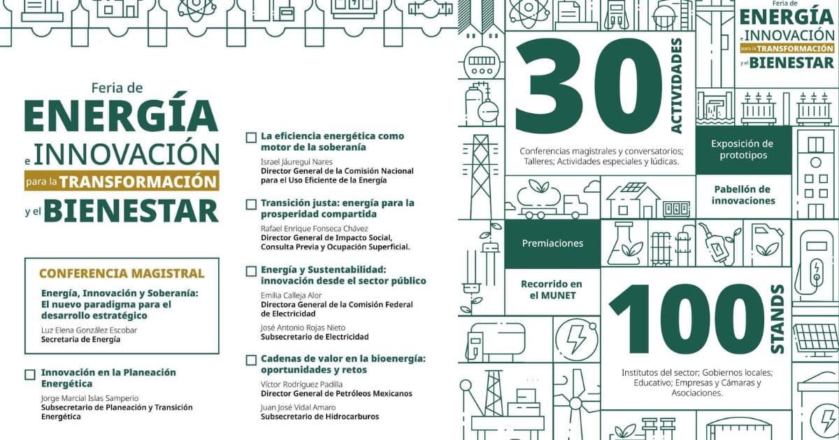 Feria de Energía e Innovación para la Transformación y el Bienestar
