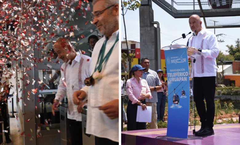 Inauguran Teleférico de Uruapan Gobierno federal impulsa movilidad como derecho social