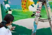 la juventud pinta el sueño mundialista