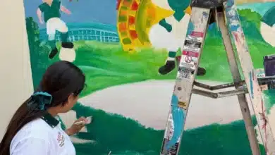 la juventud pinta el sueño mundialista