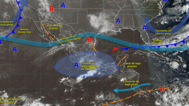 Lluvias fuertes y tormentas eléctricas afectarán gran parte de México