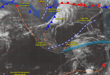 Lluvias fuertes y tormentas eléctricas impactarán el sureste y la península de Yucatán