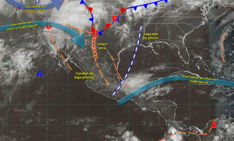 Lluvias muy fuertes azotarán Chiapas y Tabasco; prevén tormentas eléctricas y granizo