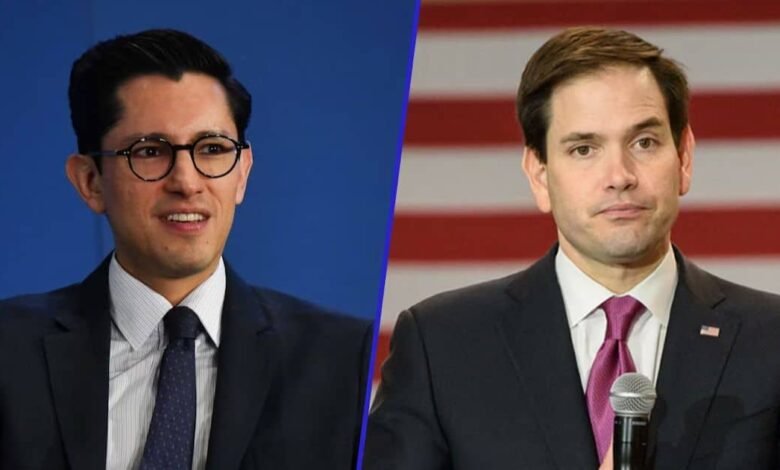 Marco Rubio conversa con Roberto Velasco migración y seguridad en la agenda bilateral