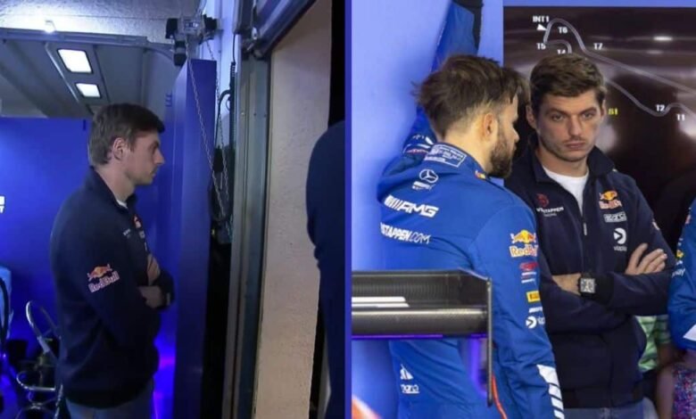 Max Verstappen observa a su propio equipo en Paul Ricard durante el GT World Challenge Europe(1)