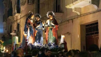 Procesión de los Misterios en Trapani 24 horas de tradición en Semana Santa