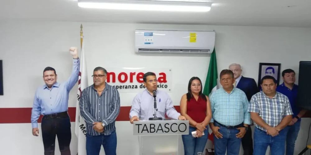 Propone Morena Tabasco licencias a aspirantes a partir de junio