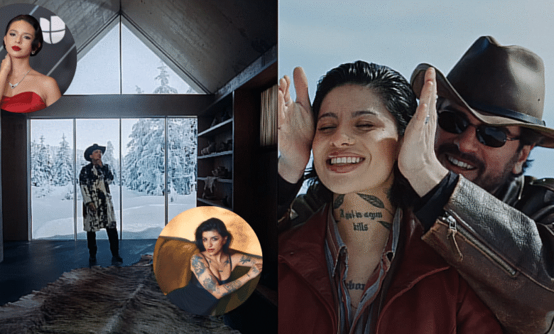 ¿Cazzu o Ángela Dagna Mata, la modelo que encendió las redes en el nuevo video de Nodal (Fotos Redes Sociales y Youtube)