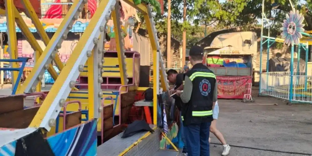 Blindan protección civil la feria tabasco