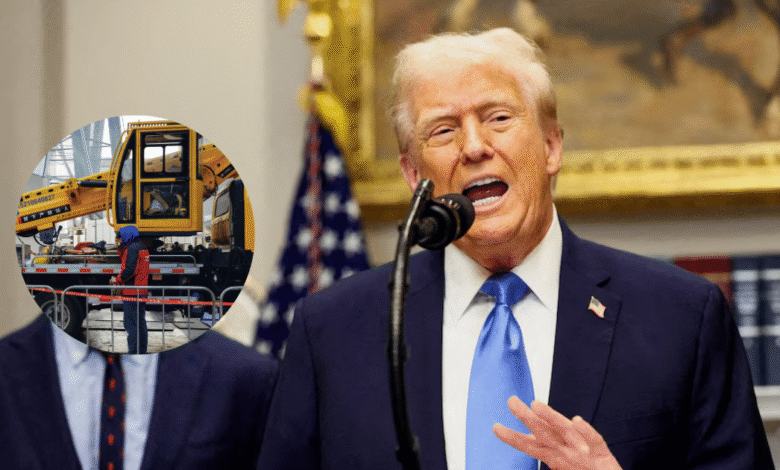 Donald Trump anuncia aranceles del 25% a autos de la Unión Europea