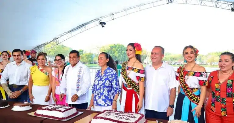 Javier May celebra su cumpleaños entre el calor de las familias tabasqueñas