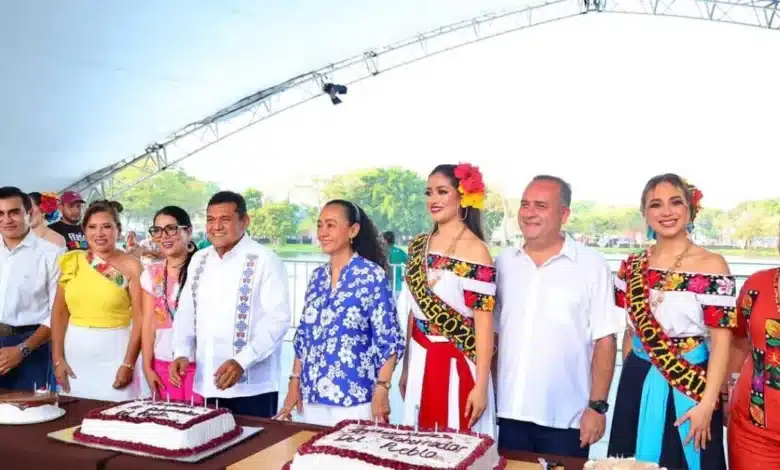 Javier May celebra su cumpleaños entre el calor de las familias tabasqueñas