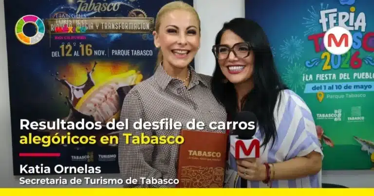 Katia Ornelas destaca récord de asistentes y ajustes en la Flor Tabasco 2026