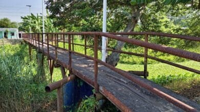 Puentes tubulares en Medellín y Pigua cumplen una década en el olvido