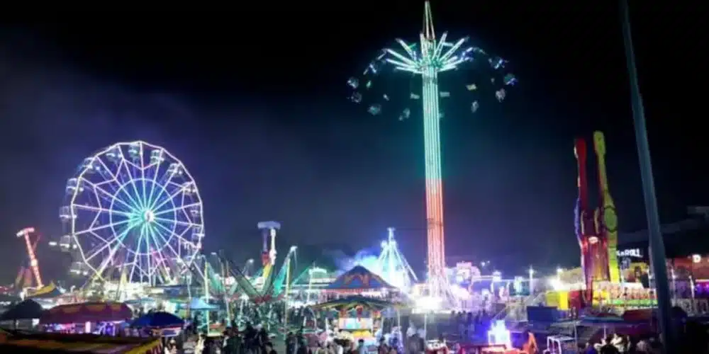 Saldo blanco tras lluvias torrenciales en la feria