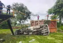 se desploma puente tubular en jalapa