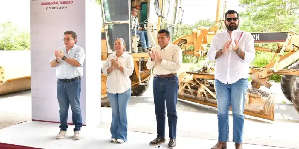 Tabasco acelera obras carreteras en La Chontalpa
