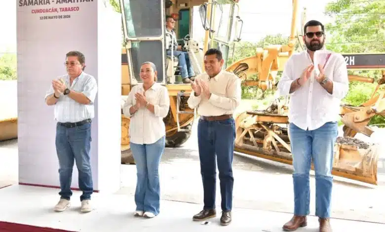 Tabasco acelera obras carreteras en La Chontalpa