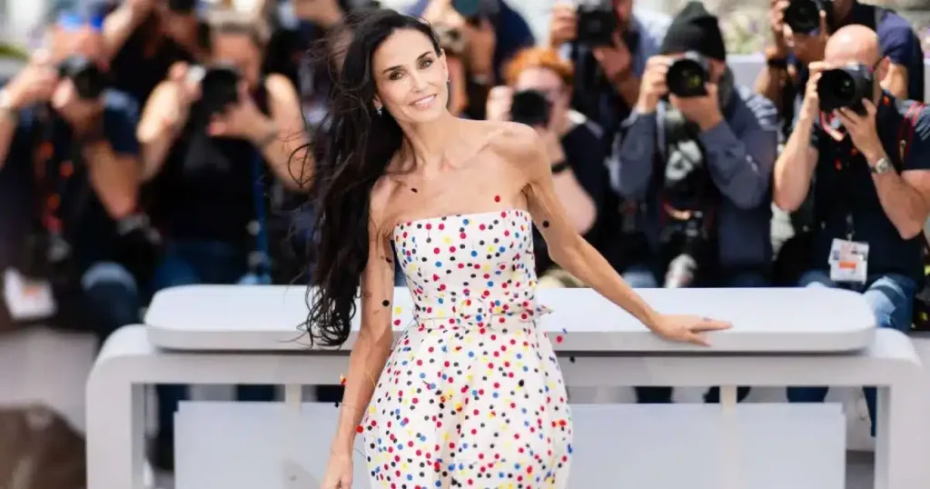 demi moore en cannes 2026 se roba las miradas 1