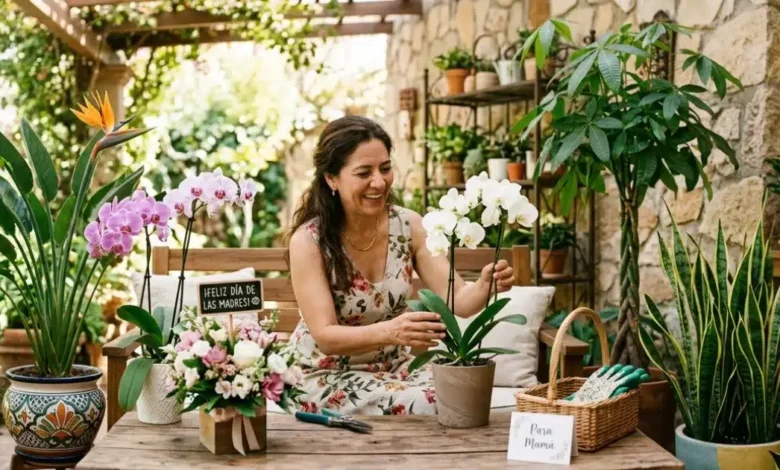 día de las madres 2026 5 plantas ideales para regalar