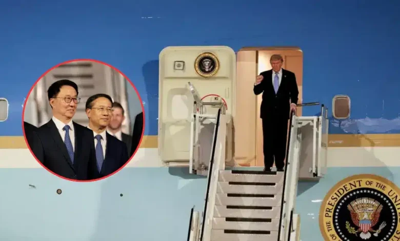 donald trump inicia visita oficial a china en medio de tensiones comerciales y geopolíticas