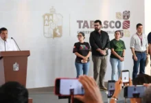 Incendio en la Nave 1 del Parque Tabasco "Dora María" (Foto de cortesía)