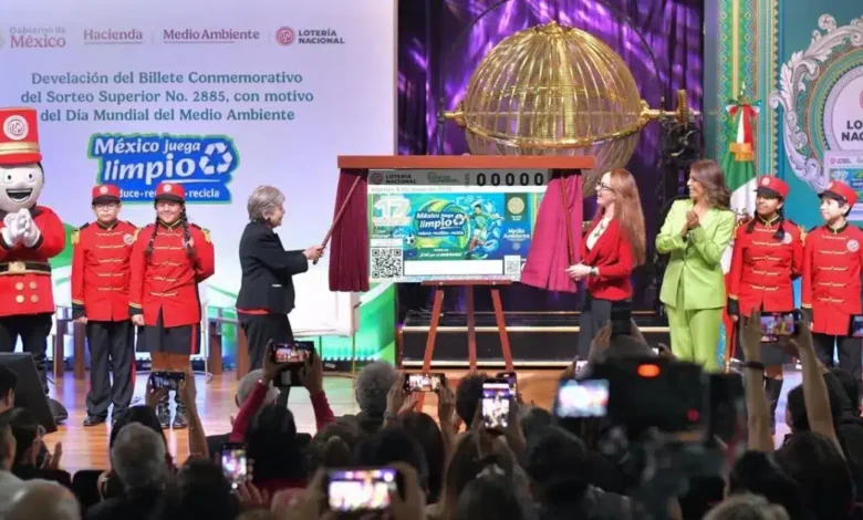 Billete del Sorteo Superior de Lotería Nacional (Foto de cortesía)