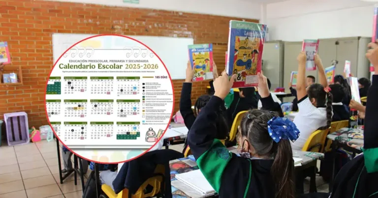 ¿Cuál es el calendario original del ciclo escolar 2025-2026 de la SEP? (Fotos de internet)