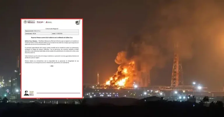 explosión en refinería de pemex en salina cruz deja seis personas heridas