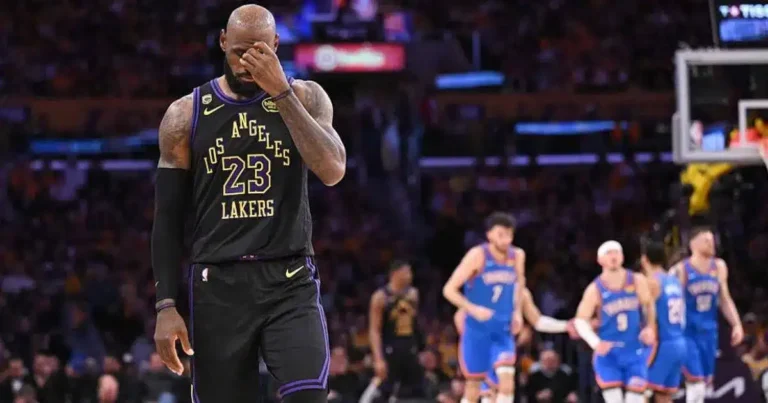 LeBron James y el posible adiós a la NBA tras la eliminación de los Lakers