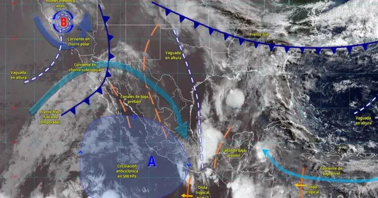 lluvias intensas golpearán al sureste; quintana roo, entre los estados más afectados
