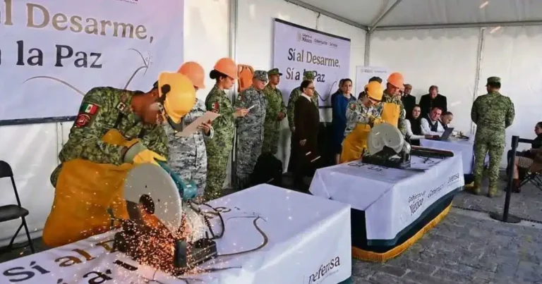 más de 10 mil armas han sido entregadas en programa de desarme segob
