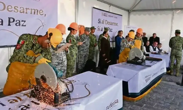 más de 10 mil armas han sido entregadas en programa de desarme segob