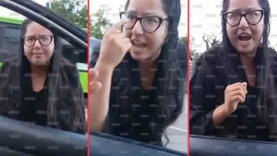 VIDEO: Surge “Lady Martillo”: Mujer agrede vehículo tras percance vial en la CDMX