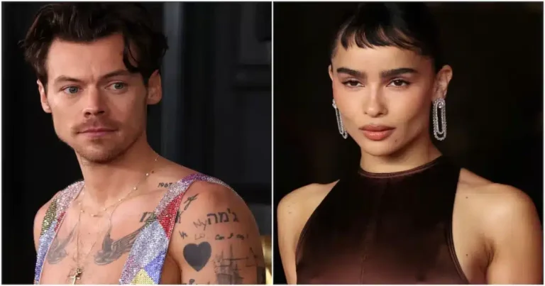 zoë kravitz y harry styles prepararían una boda privada en reino unido