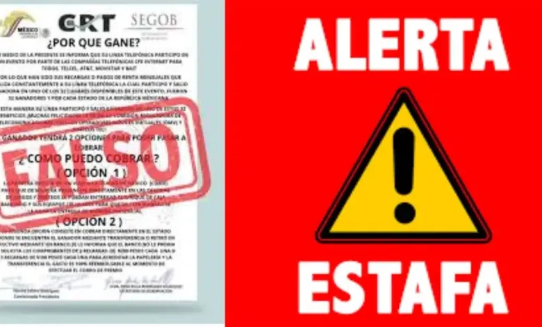 ¡alerta de fraude! segob desmiente supuesto sorteo de telefonía móvil