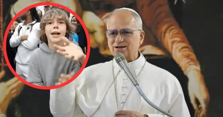 ¡se unió al trend! el papa leon causa furor en redes con la frase six seven