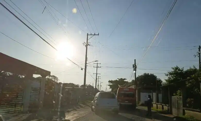 altas temperaturas para tabasco