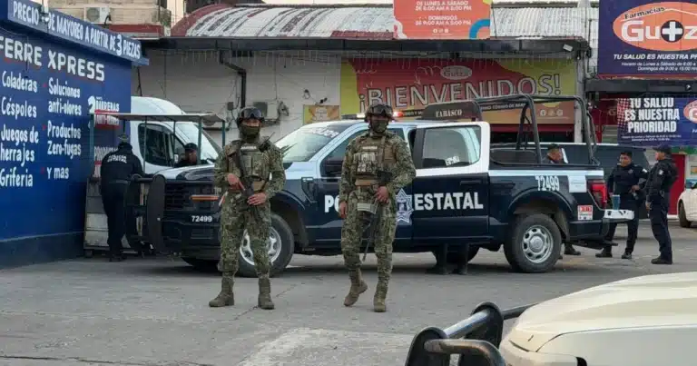 Arma, droga y piratería en Casa Gutza